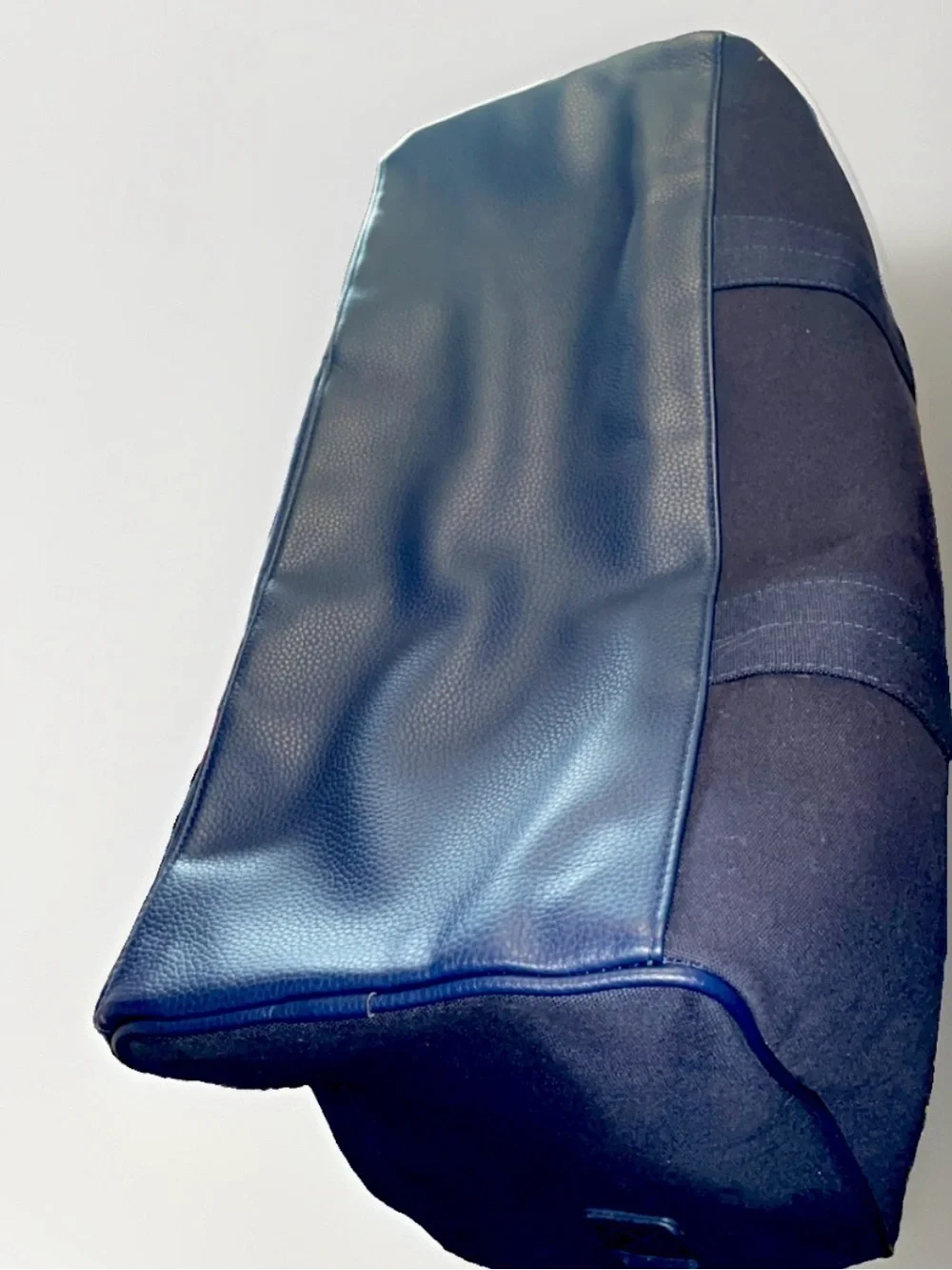 Polo Ralph Lauren-Canvas ,20”x12”x8”, Weekender Duffle Bag - Navy/Purple,GUC